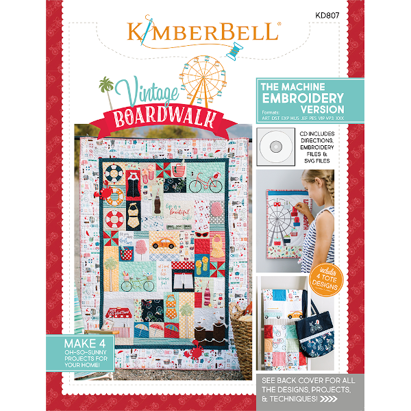 Kimberbell Hello Sunshine Pattern Book CD Machine Embroidery